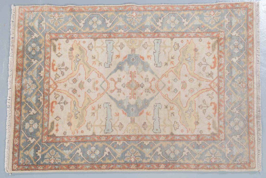 Indo Oushak rug, approx. 4 x 6 (1 of 1)