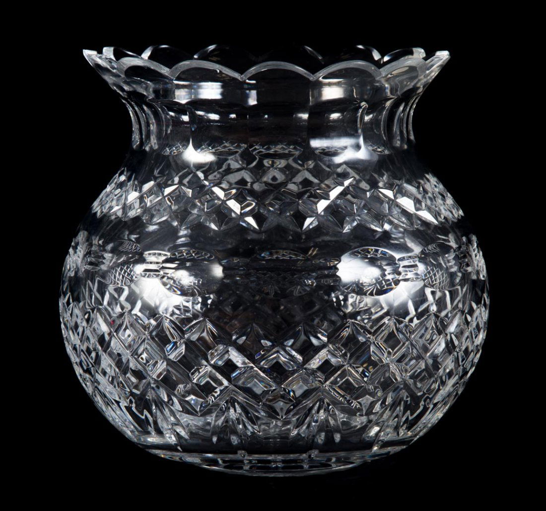 Waterford crystal rose vase (1 of 4)