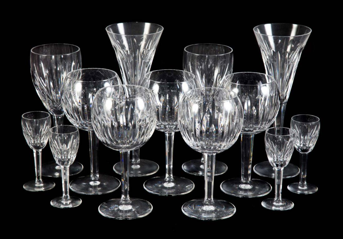 13 Waterford crystal stems (1 of 4)