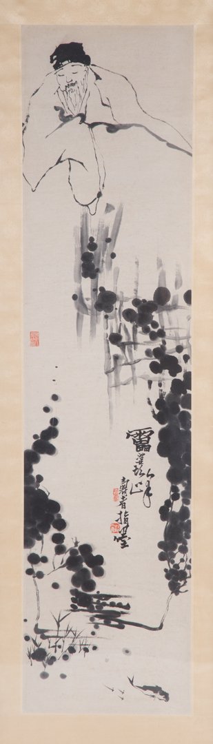 Chinese School, 20 c. Gouache on rice paper (1 of 4)