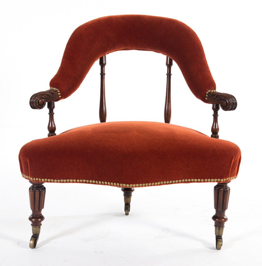 Victorian rosewood corner chair (1 of 3)