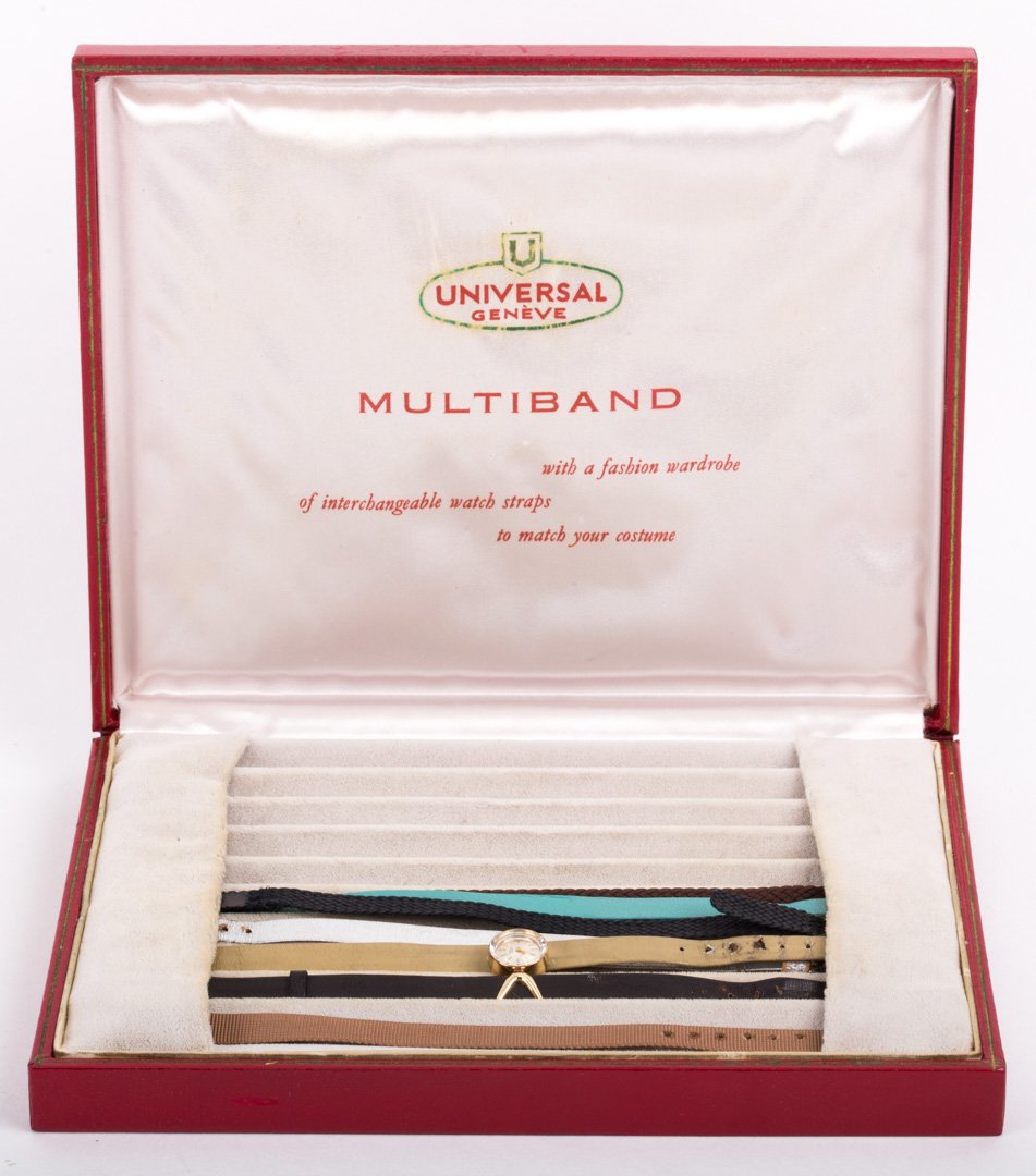 A Lady's Universal Geneve Multiband Wristwatch (1 of 4)