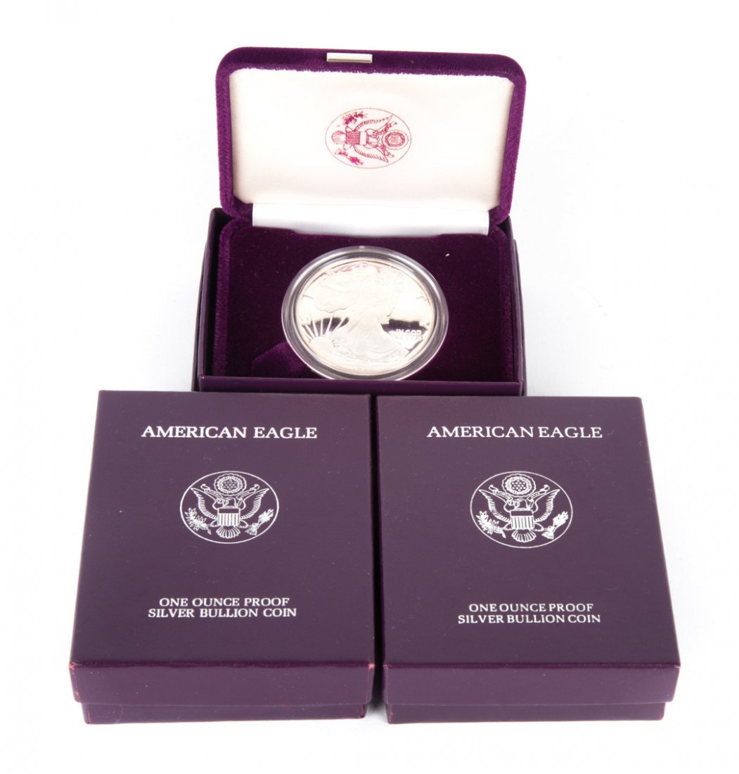 [US] 1986 and 1992 Proof Silver Eagles (1 of 2)