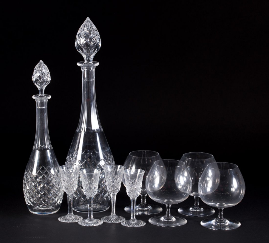 10 pieces of Baccarat crystal (1 of 6)