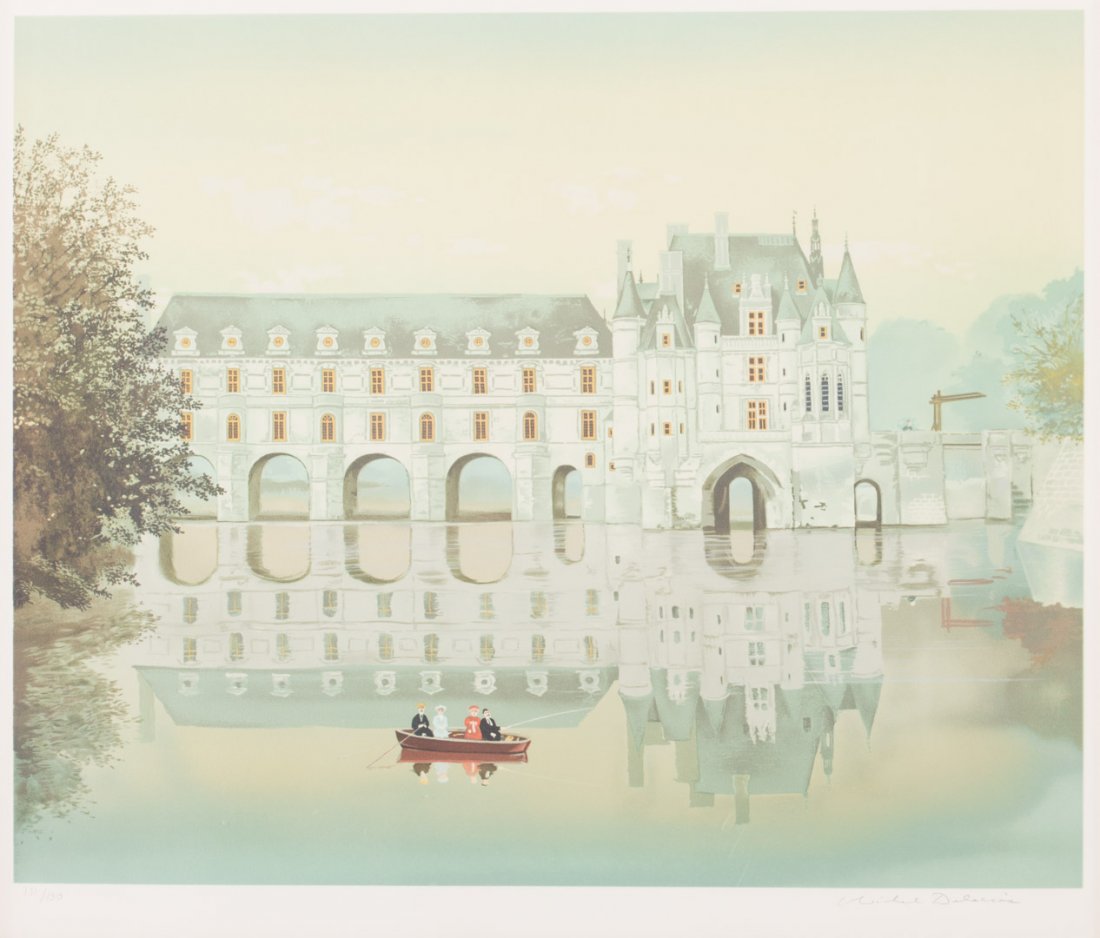 Michel Delacroix. "Chateau de Chenonceau" (1 of 4)