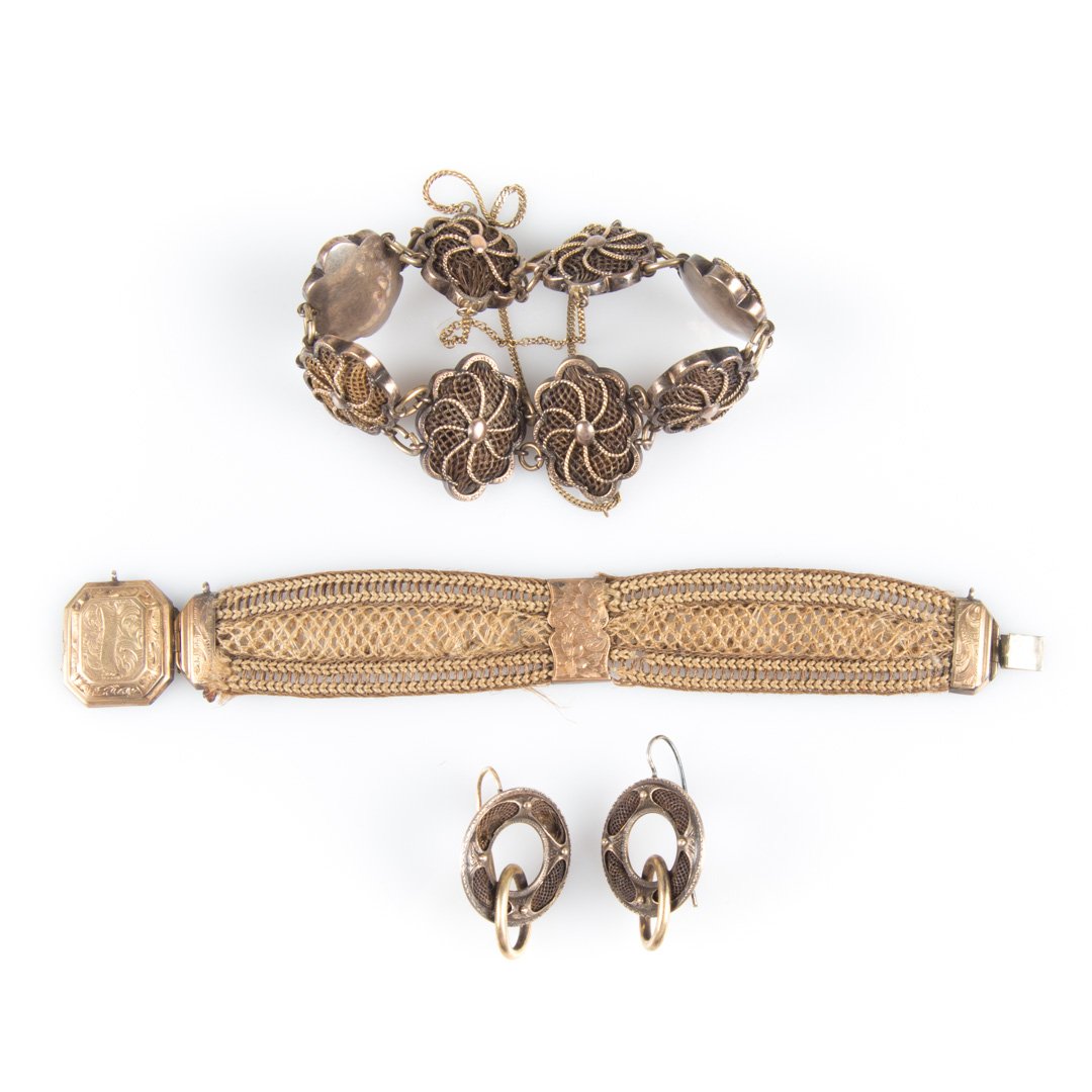 A Victorian Mourning Jewelry Suite (1 of 4)