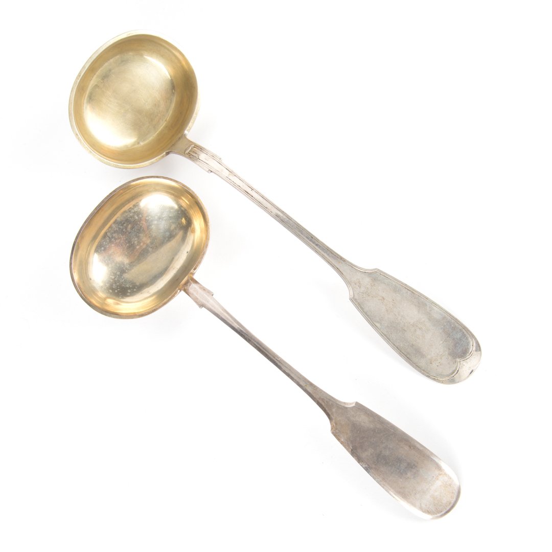 American & Continental silver soup ladles (1 of 4)