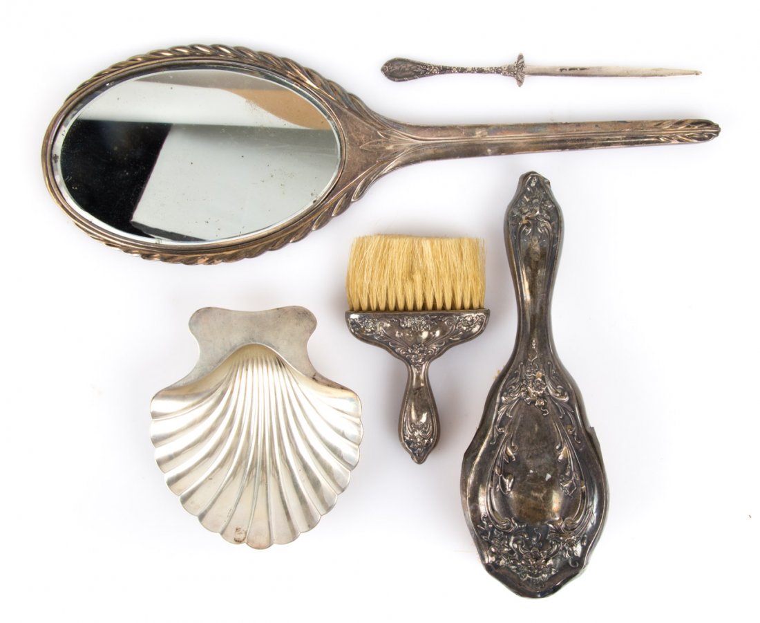 Tiffany & Co. sterling silver shell-form dish (1 of 6)