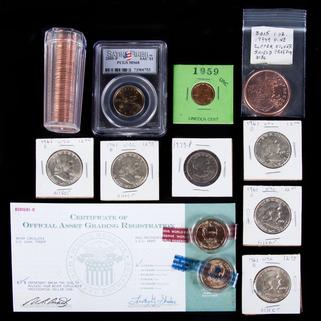 [US] Collection of Uncirculated US coins (1 of 2)