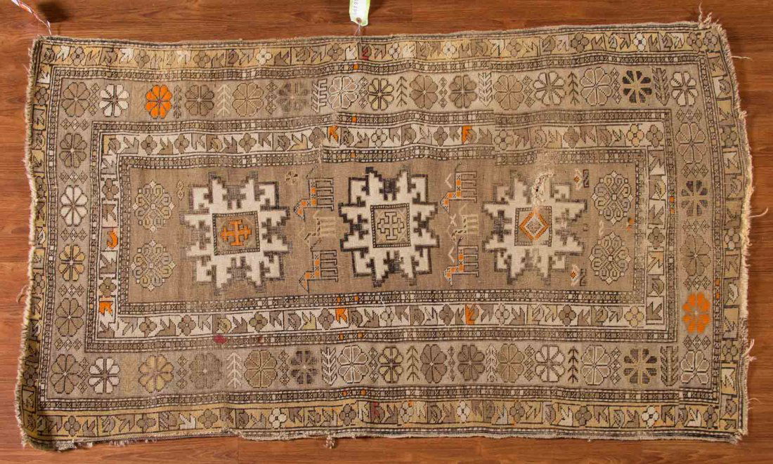 Antique Leshgi rug, approx. 3.5 x 5.7 (1 of 1)