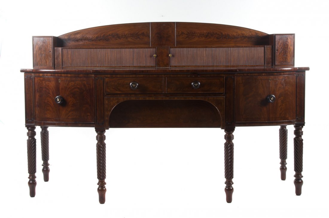 Scottish Regency mahogany sideboard (1 of 6)