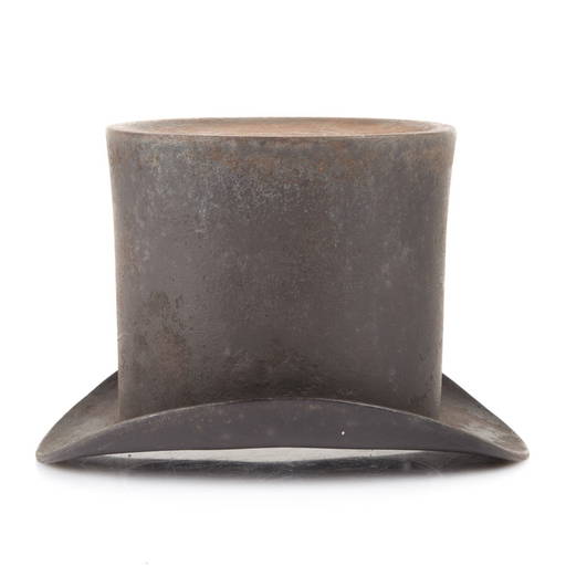 Cast Iron Top Hat Form Spittoon