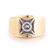 A Gentlemen's Diamond Ring in 14K Gold
