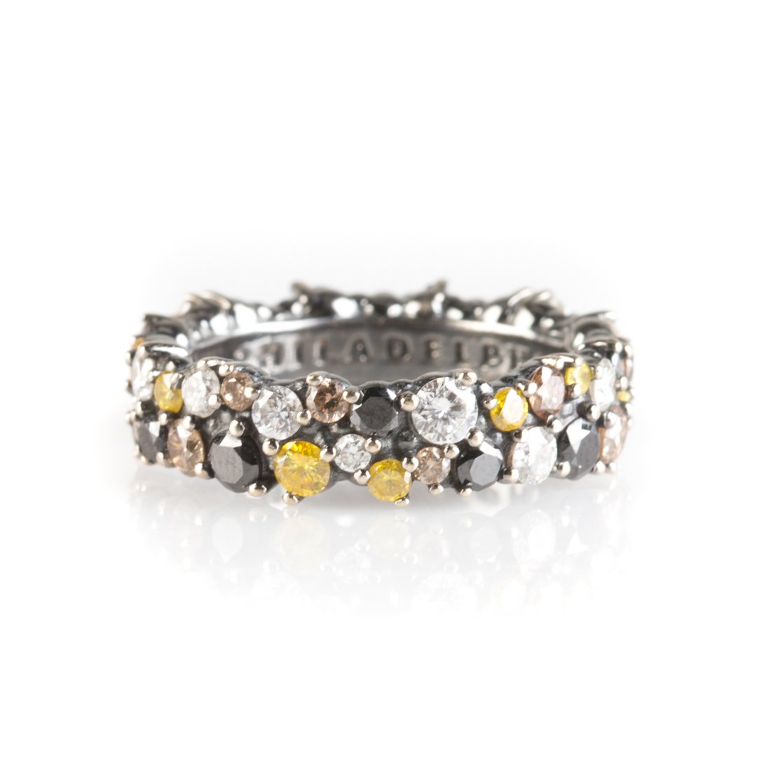 A Multi Colored Diamond Ring by Paul Morelli (1 of 7)