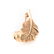 A Pair of Hunting Charms with Gold Pin - 2