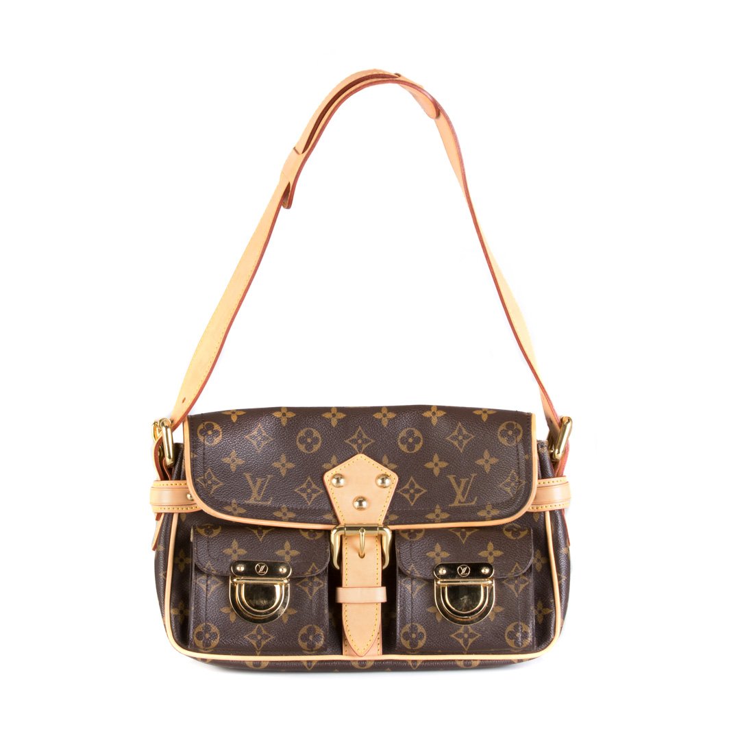 A Louis Vuitton Monogram Hudson PM Handbag (1 of 6)