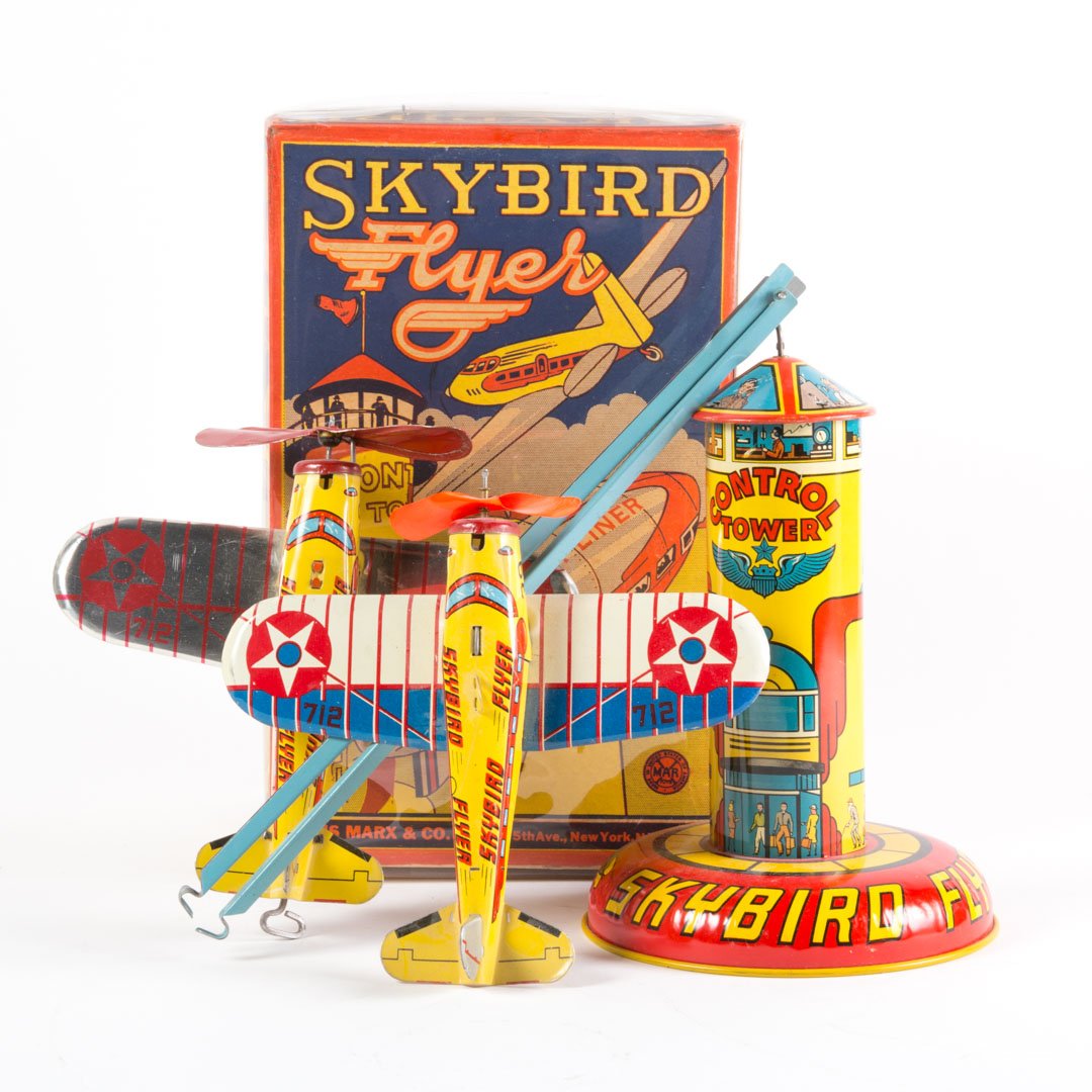 Marx Sky Bird Flyer-Tin Litho (1 of 3)