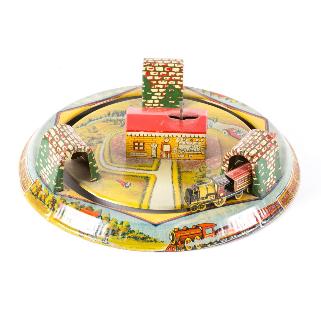 Marx Honey Moon Express, Tin Litho (1 of 2)