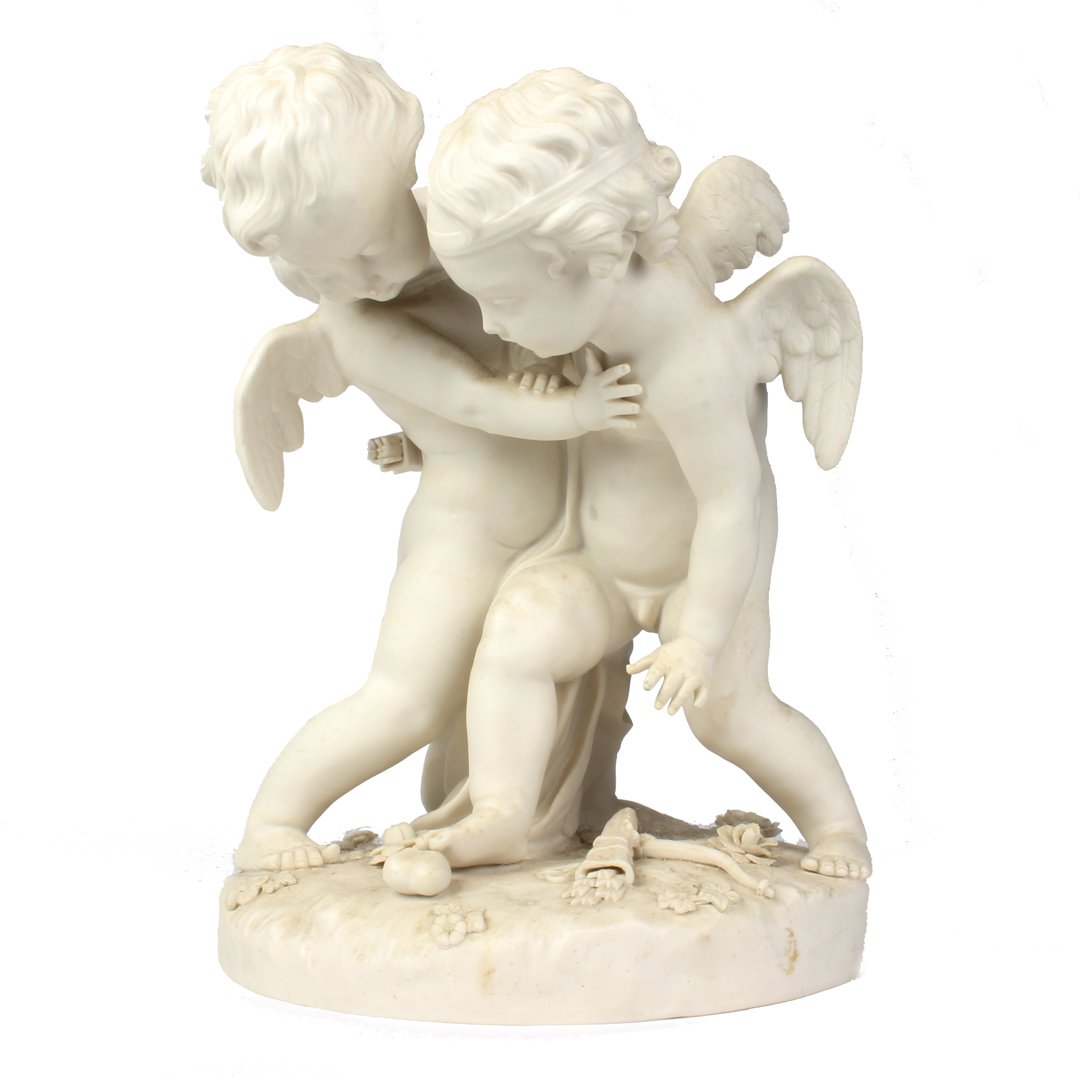 Vienna bisque porcelain putti group (1 of 1)