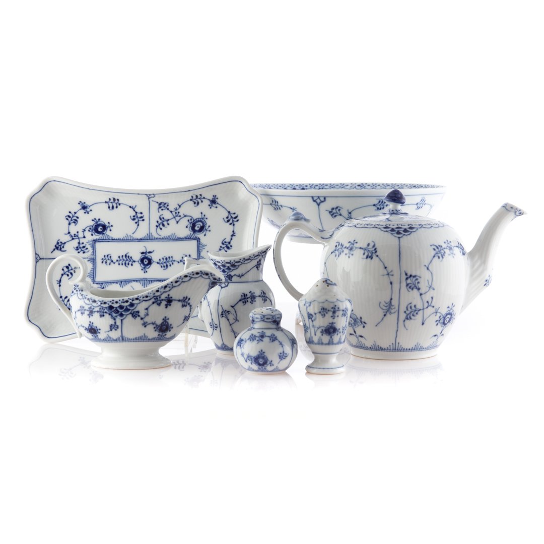 Royal Copenhagen porcelain china dessert set (1 of 5)