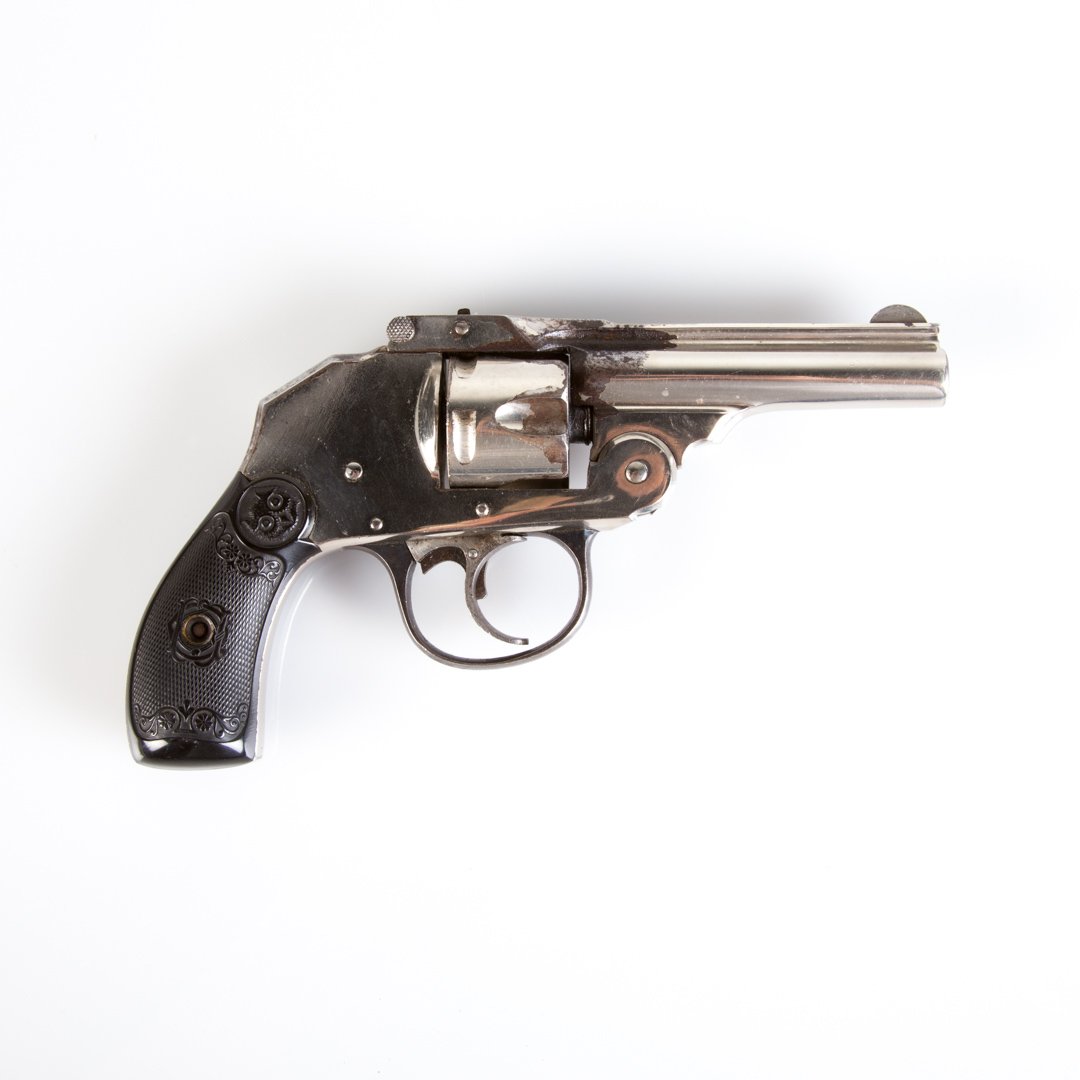 Iver Johnson hammerless top break revolver: as is, Serial #: 48350, 3 in. barrel