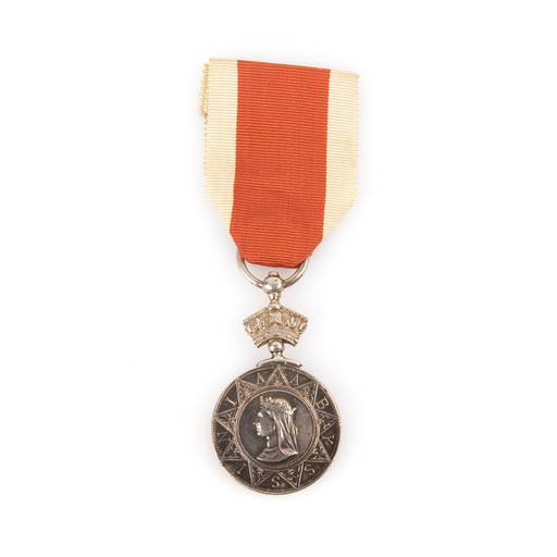 British Silver Abyssinian Medal