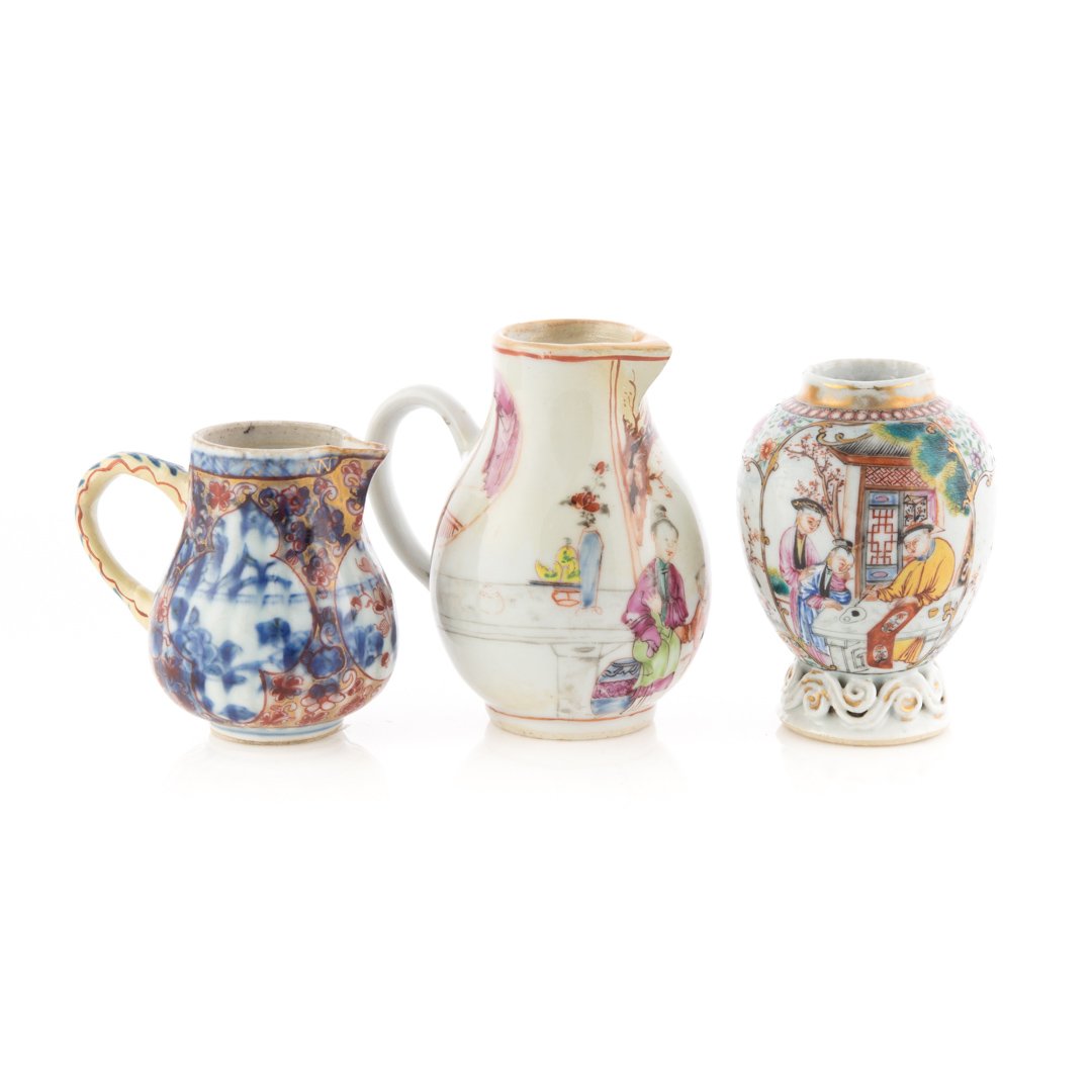 Three Chinese Export Mandarin tea articles (1 of 3)