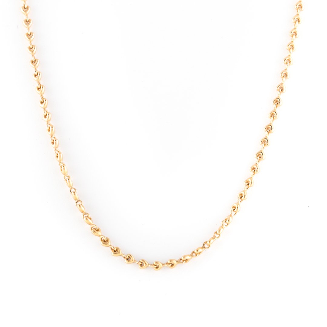 A Lady's Equestrian Link Neck Chain in 14K Gold (1 of 4)
