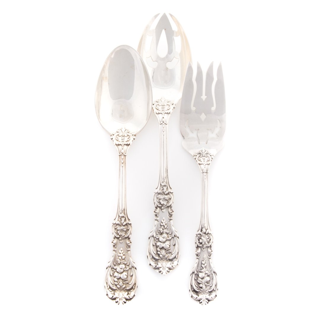3 Reed & Barton "Francis I" sterling serving pcs (1 of 4)