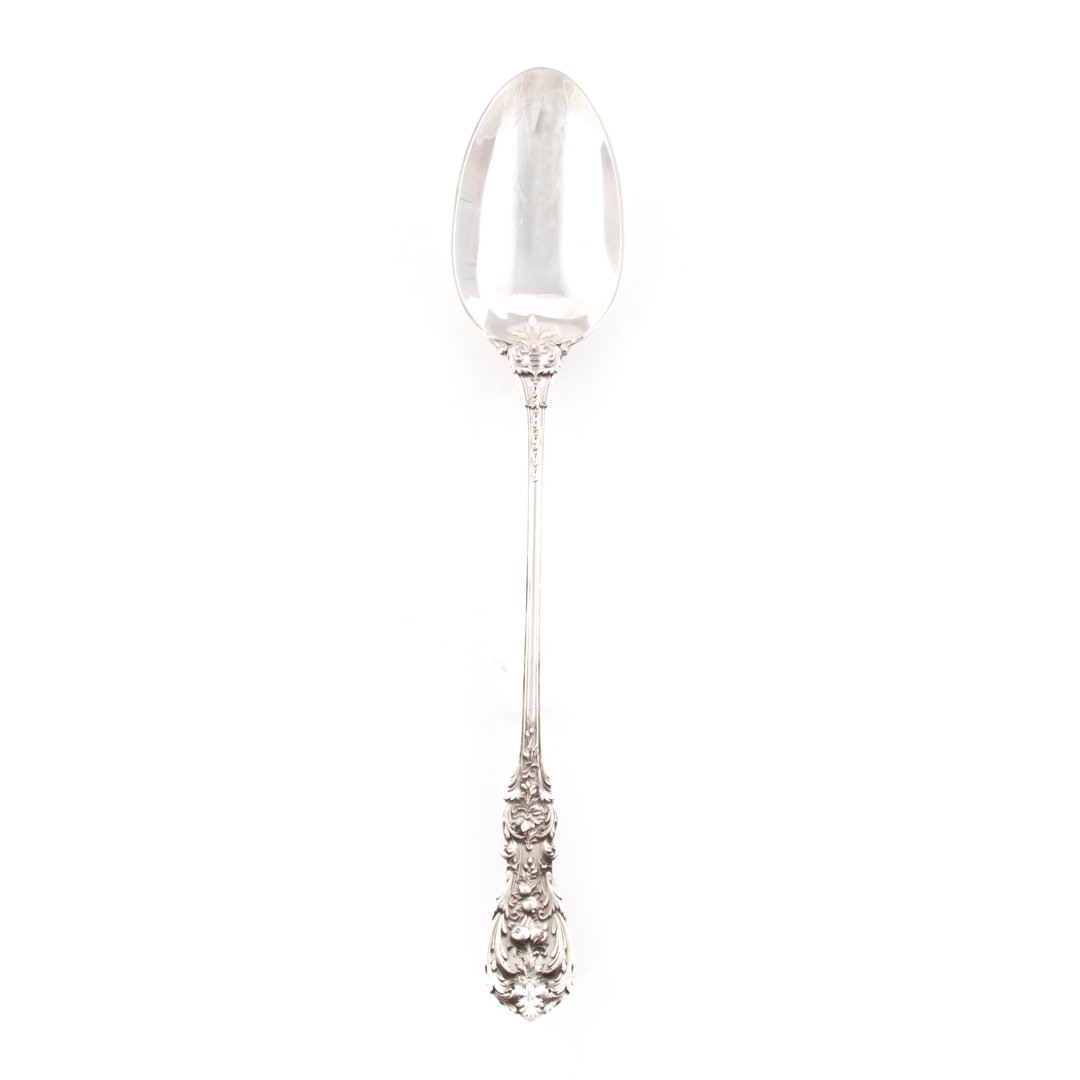 Reed & Barton "Francis I" sterling stuffing spoon (1 of 4)