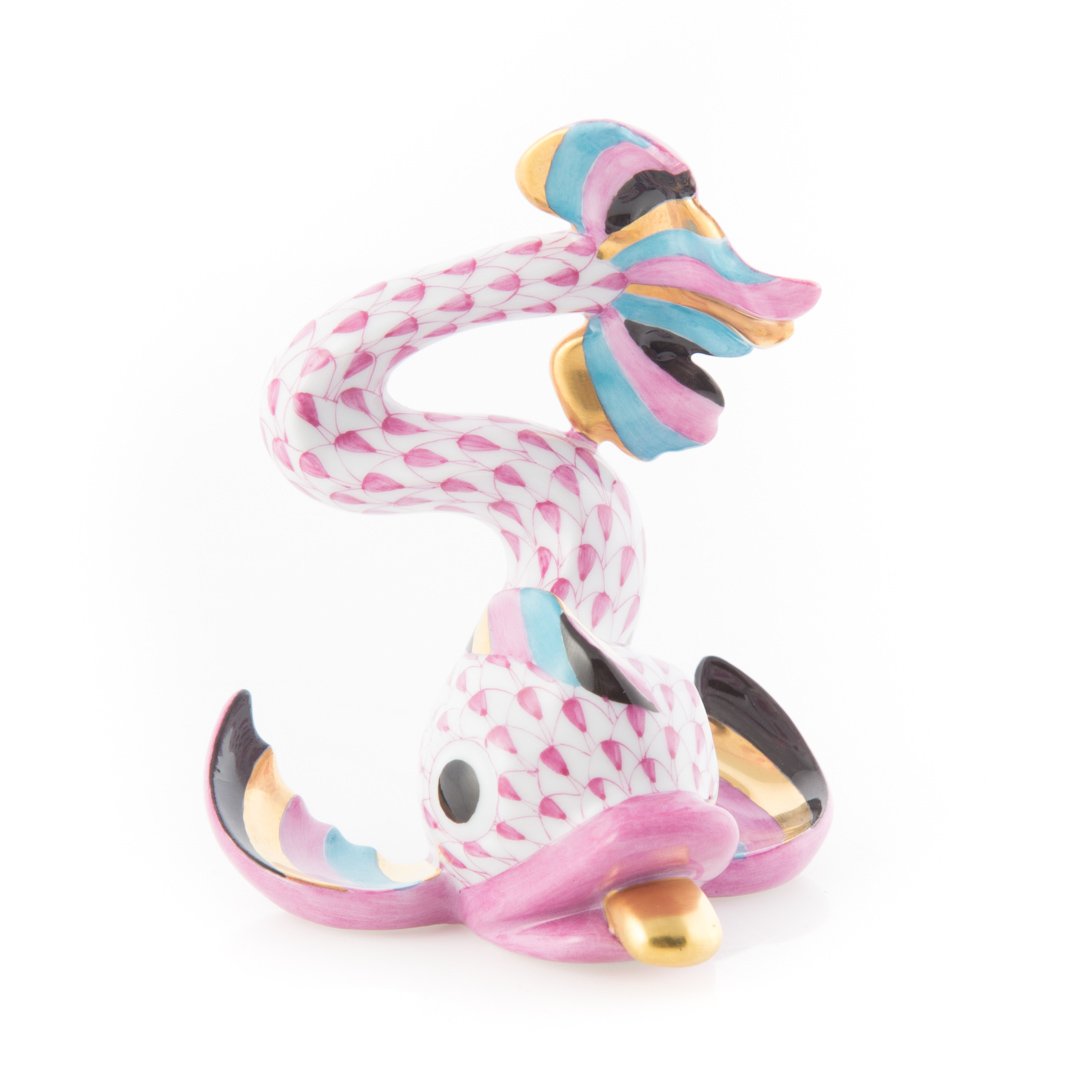 Herend porcelain Aldine dolphin (1 of 4)