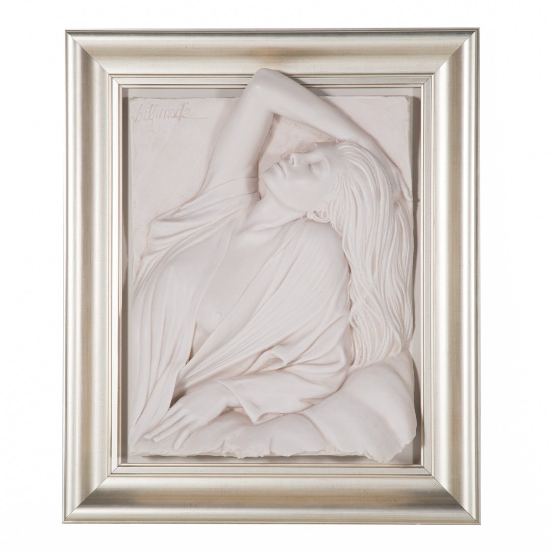 Bill Mack. Radiant, bonded sand relief sculpture (1 of 2)