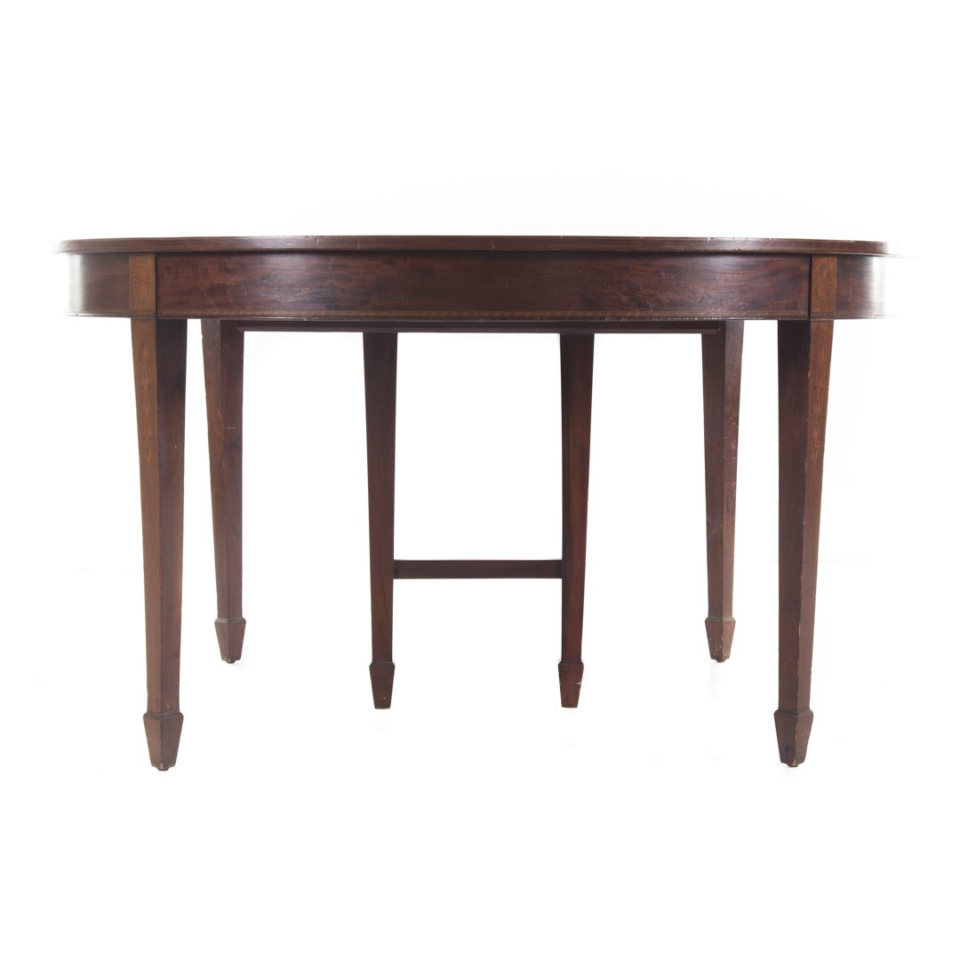 Potthast Bros. Federal style mahogany dining table (1 of 4)