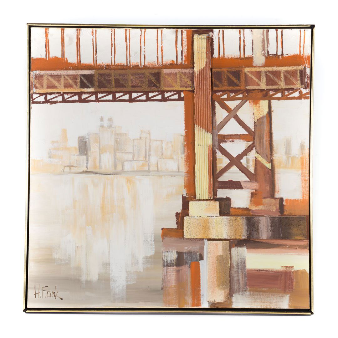 Harold Frank. Under the Bridge, mixed media (1 of 4)