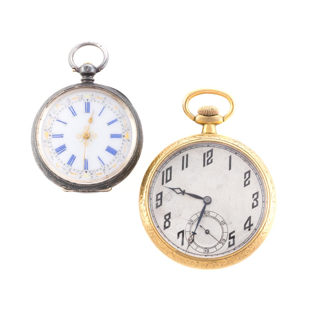 A Pair of Gent's Pocket Watches (1 of 4)