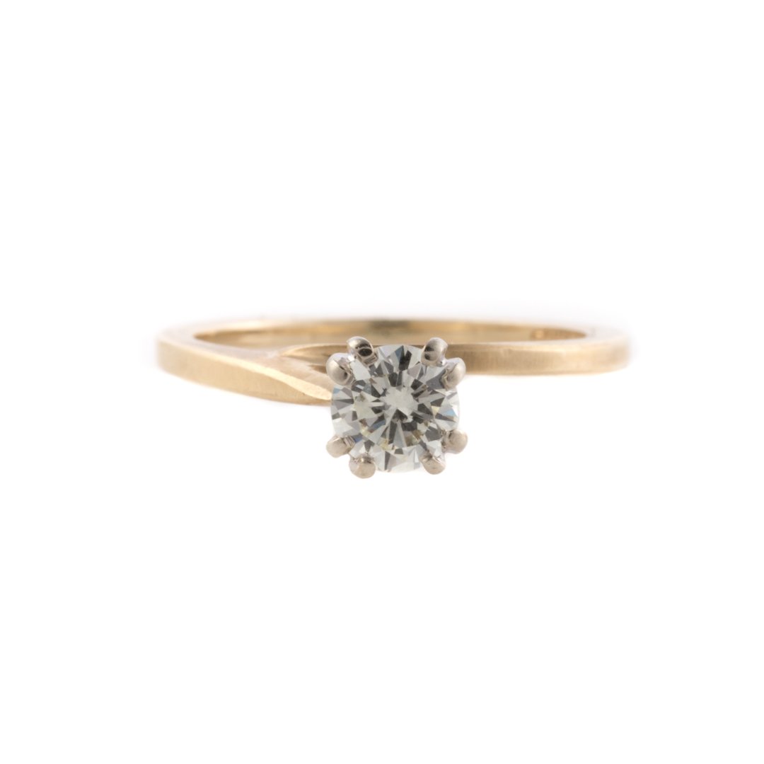 A Lady's .50 ct. Diamond Solitaire Ring (1 of 4)