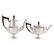 Gorham "Plymouth" sterling 5-pc coffee/tea set - 2