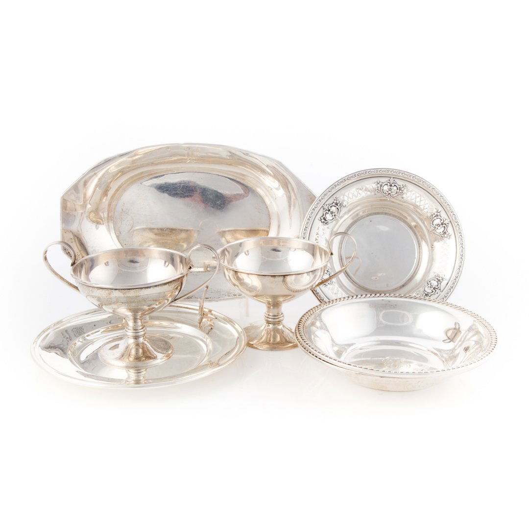 7 sterling silver small hollowware items (1 of 4)