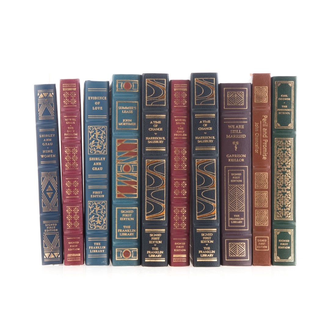Books, Franklin Library, Signed First Editions (1 of 3)