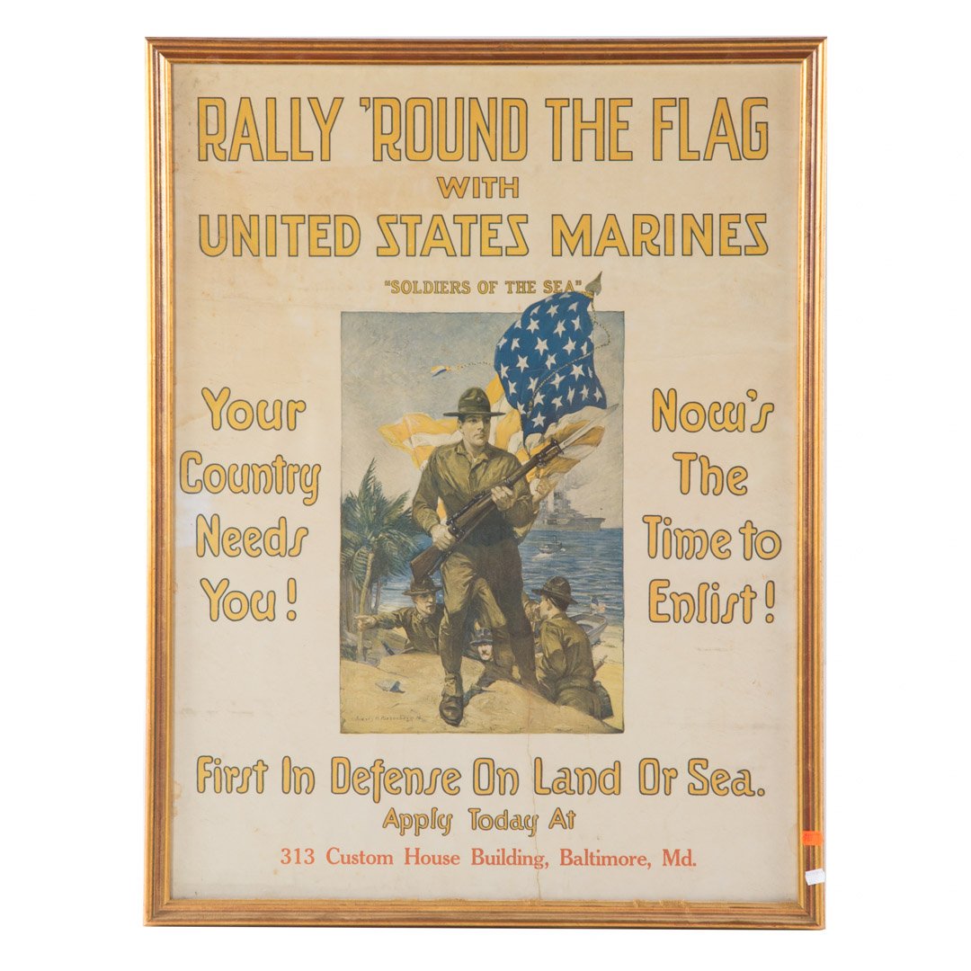 Poster, World War 1. U.S. Marines (1 of 1)