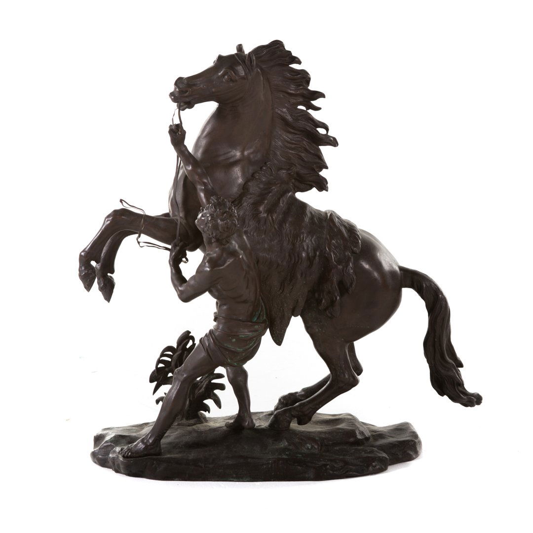 Continental school. Marley Horse bronze (1 of 4)