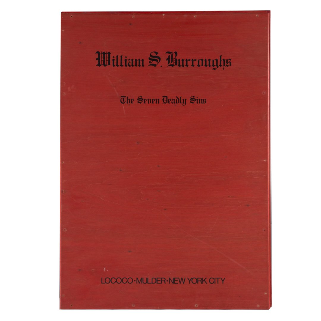 William S. Burroughs. "The Seven Deadly Sins" (1 of 10)