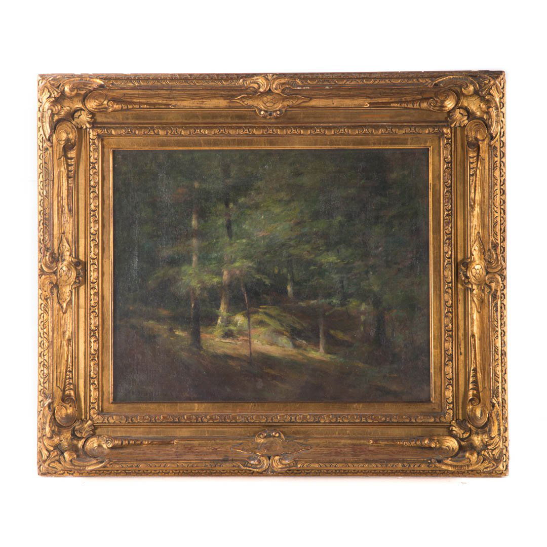 Roswell Morse Shurtleff. "Sunlight," oil on canvas (1 of 4)