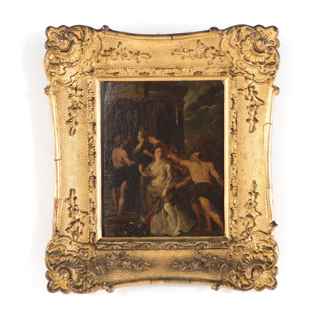 After Rubens. "The Conclusion of Peace..." oil (1 of 3)