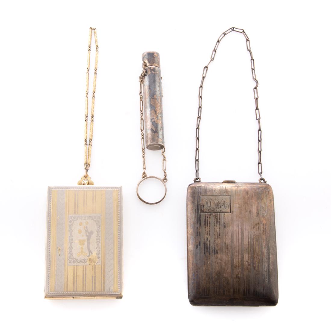 A trio of mixed metal personal items (1 of 7)