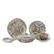 Six Chinese Export Rose Medallion table articles