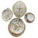 Six Chinese Export Rose Medallion table articles - 2