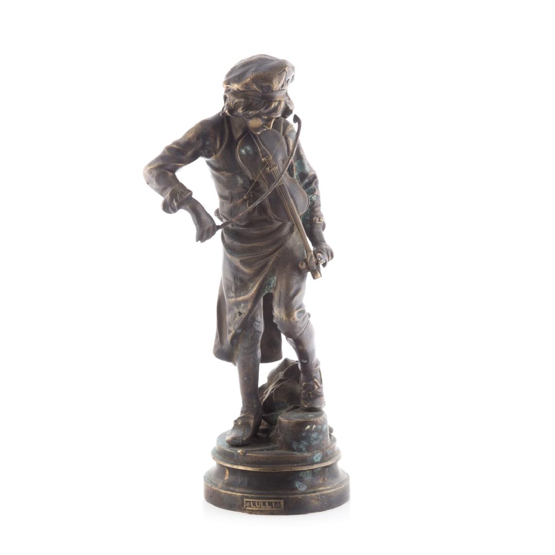 European School. Fiddler bronze (1 of 5)
