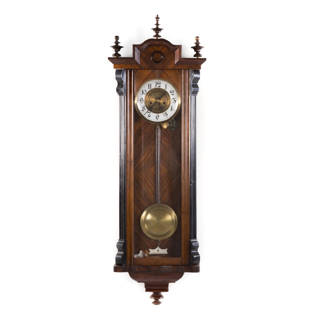 Bore & Berger Biedermeier style wall clock (1 of 6)
