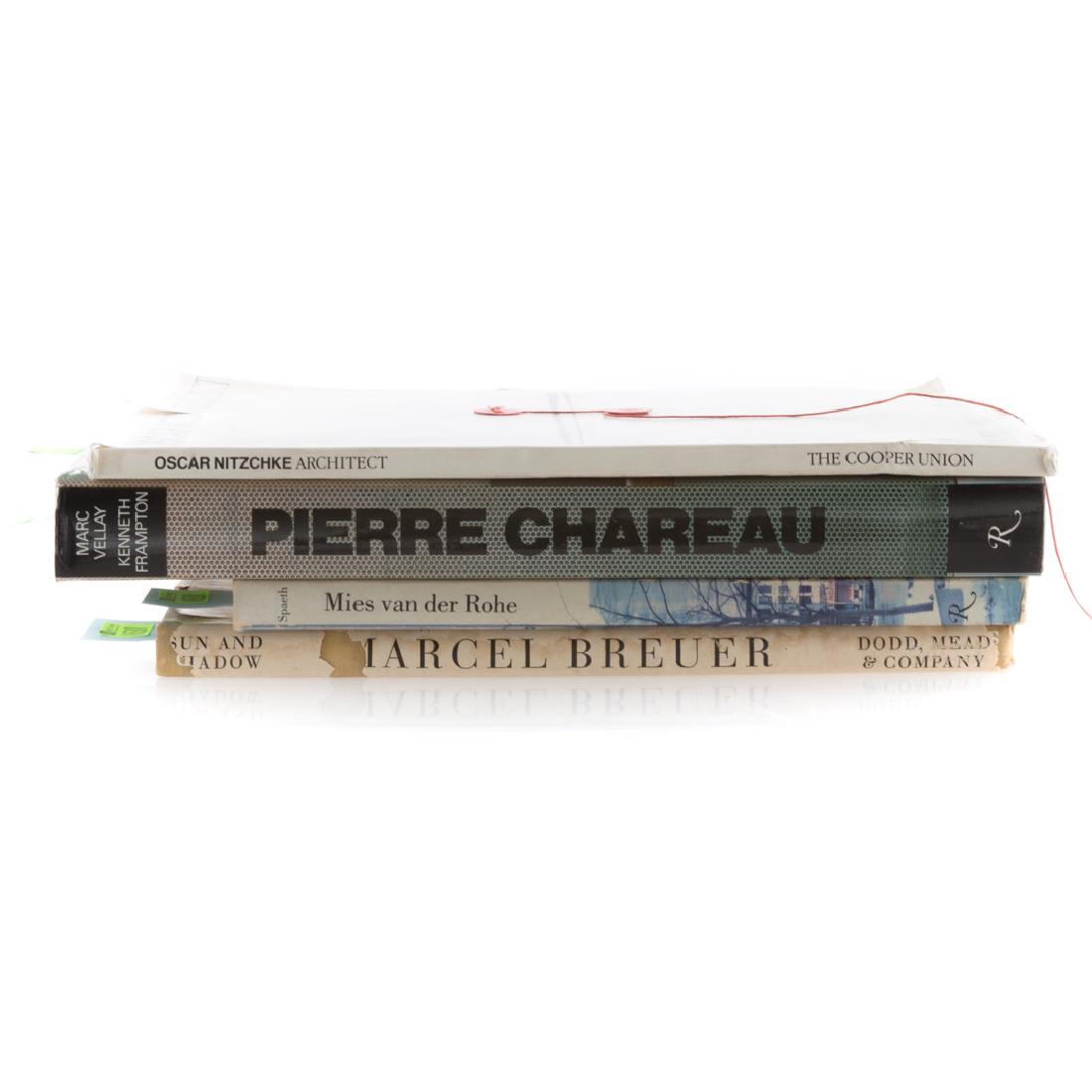 [Modern Architecture, Bauhaus] Four titles (1 of 8)